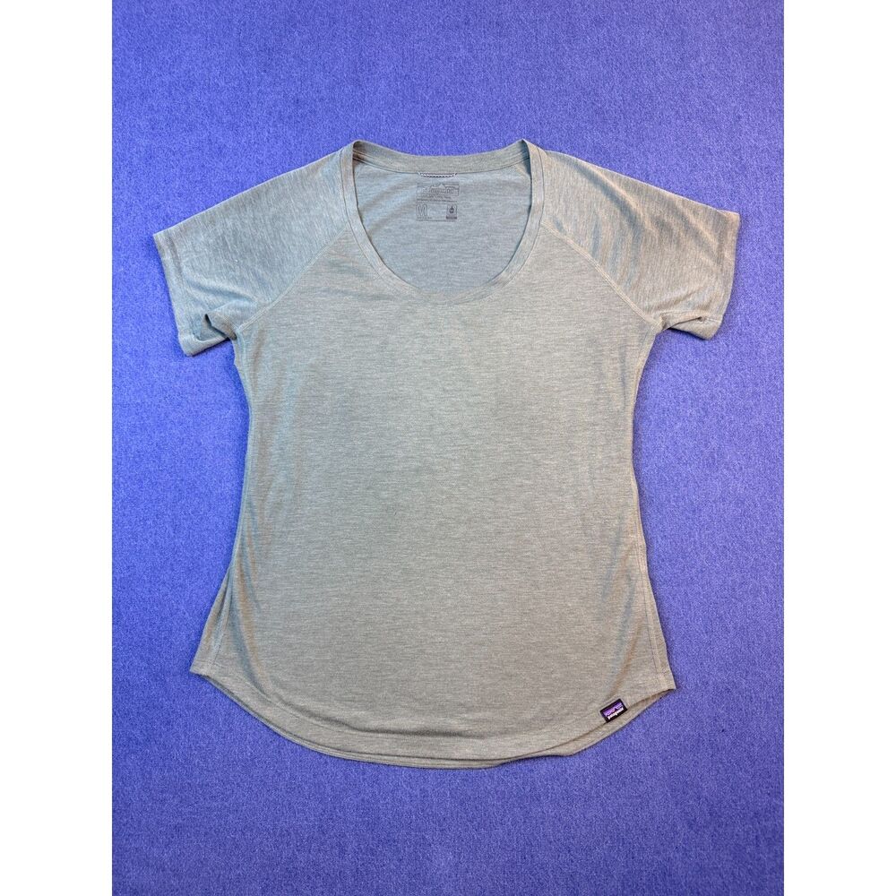 Patagonia Capilene Cool Trail Women’s M Green Performance T-Shirt